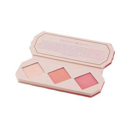 AETHER BEAUTY | Rose Quartz Crystal Charged Cheek Palette