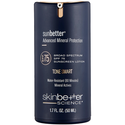 SkinBetter sunbetter® TONE SMART SPF 75 Sunscreen Lotion - NOTE: This is only available through a physician. Create an account with RegimenPro to purchase (linked here).