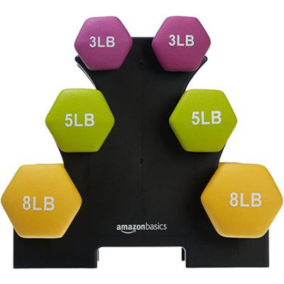 AMAZONBASICS | Neoprene Workout Dumbbell Hand Weights