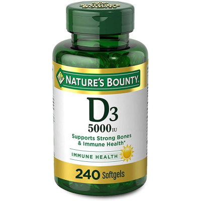 Vitamin D3 By Nature’s Bounty For Immune Support