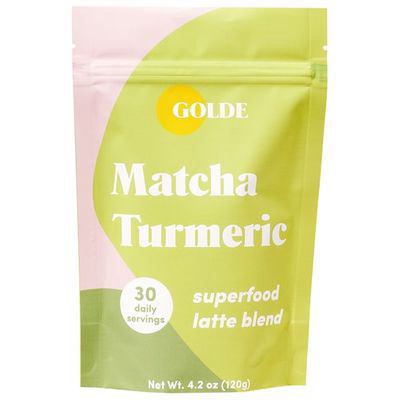 GOLDE | Matcha Turmeric Latte Blend For Skin Glow + Metabolism