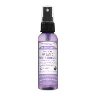 DR. BRONNER'S | Fair Trade & Organic Lavender Hand Sanitizing Spray