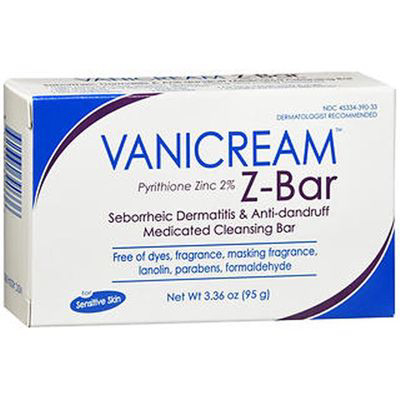 Vanicream Z-Bar Medicated Cleansing Bar Soap