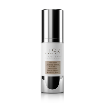 Under Skin ADVANCED RETINOL RESTORER -- this can only be purchased through a physician. Sign up on RegimenPro to purchase.