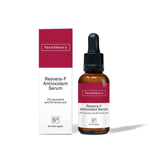 FACETHEORY.COM | Resvera-F Antioxidant Serum S12 With 5% Resveratrol, 3% Ferulic Acid And Micah