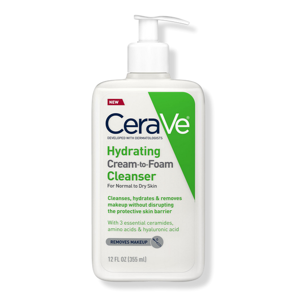 Hydrating Cream-to-Foam Cleanser