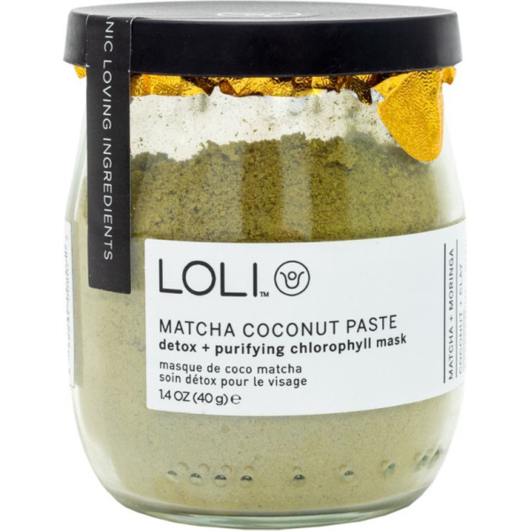 Matcha Coconut Paste Detox + Purifying Chlorophyll Mask