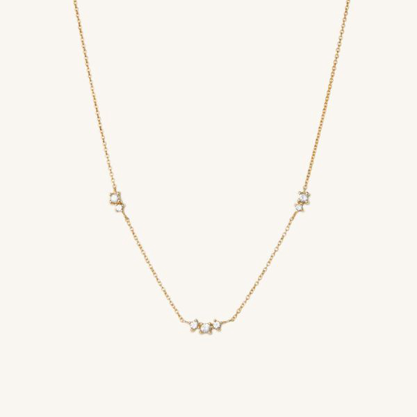 日本未入荷◆MEJURI◆Tiny Pearl Station Necklace Mejuri | Pearl Station Necklace